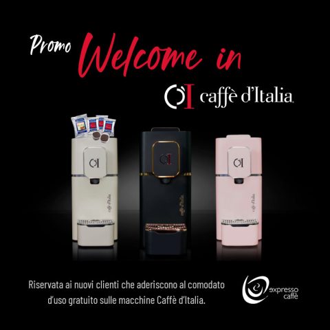 Promo Welcome in Caffè d'Italia