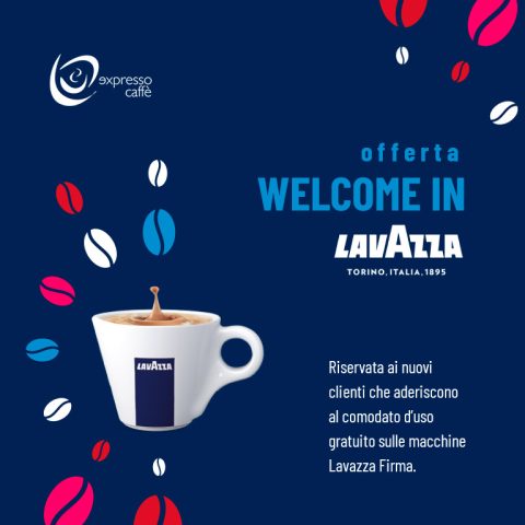 Offerta Welcome in Lavazza